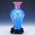 景秀缘 景德镇陶瓷摆件  结晶釉花瓶 颜色釉客厅装饰现代时尚工艺品摆件 福蛋瓶
