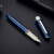 白金(Platinum)富士山盒绘套装彩色铝合金钢笔/墨水笔0.3MM铱金笔尖 蓝色PGB-1000