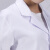 熠帛春夏季纯棉加厚白大褂医生医院诊所实验室工作服短袖男女通款 纯棉长袖白大褂（厚的） XL-175