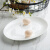 瓷秀源（cixiuyuan） 创意12英寸鱼盘陶瓷碟子 纯白骨瓷盘子日式蒸鱼盘 大鱼盘子 12寸日式鱼盘