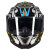 GXT摩托车头盔揭面盔双镜片3C认证电动车个性酷机车四季防雾全覆式 黑色（死神之吻）3C认证 XL