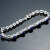 米莱珠宝1.83克拉皇家蓝宝石手链 18K金镶嵌30分钻石 15个工作日高级定制