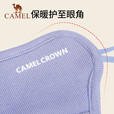 骆驼（CAMEL）3d立体口罩显脸小女高颜值新款秋冬加绒保暖防风户外防尘面罩 123CAXA013，紫色