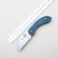 SPYDERCO美国蜘蛛C28FP2WK390蜻蜓Dragonfly便携户外折刀鸟嘴K390 C28FP2WK390 60°以下 85mm 4.8cm