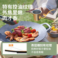 苏泊尔苏泊尔户外烤盘便携韩式煎烤烤肉盘露营铁板烧烤盘不粘家用 【家用不粘】SUPOR烤盘-直径34CM
