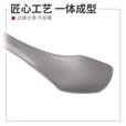钛途（TITO TITANIUM）纯钛叉勺三合一多功能99.5%钛合金家用户外露营餐具厨具叉子勺子 钛色三合一叉勺-哑光
