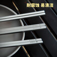 钛途（TITO TITANIUM）钛合金筷子实心筷子户外餐具露营便携 5.5*225钛方实心筷子（盒装）