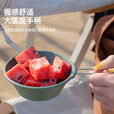 HISPEEDHispeed旗速彩色雪拉碗户外露营炊具餐具野营便捷式饭碗调料碗 三色套装【3只实惠装 】