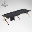 挪客Naturehike户外行军床铝合金木纹折叠床沙滩露营便携单人床 铝合金行军床桌板（不含行军床）
