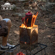 CAMPINGMOON柯曼户外柴火炉柴火灶起火师引火桶不锈钢柴火炉 【MT-17】三角起火师