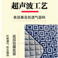 北牧歌 便携野餐垫防潮垫加厚户外露营地垫野营草坪垫子可机洗超声波 海盐芝士2*2米（4层防潮耐磨）