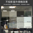 鸿叶 A4样品韩国全息膜 裸眼3D全息投影膜 空气成像橱窗投影膜 透明膜 深灰【背投】