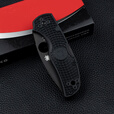 SPYDERCO美国进口spyderco蜘蛛C41户外高硬度粉末钢轻量便携EDC随身折叠刀 C41PBBK5