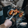 火枫户外百味煎烤盘mini新款露营烧烤盘不粘涂层卡式炉家用烤肉煎盘 百味煎盘mini