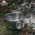 CAMPINGMOON柯曼雪拉碗科曼雪拉杯304不锈钢雪拉碗套装露营雪拉碗大号S360  【2个大号雪拉碗+收纳包】