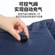 铂呐苓自动充气垫户外防滑垫易收纳防潮垫睡垫带枕头单人款露营装备 单人深蓝充气垫