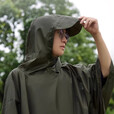 牧高笛雨披户外露营登山徒步雨衣骑行旅游便携防雨 【超轻】柠绿