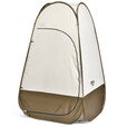 原始人（The Primitive）户外更衣帐篷洗澡便携式露营移动厕所淋浴换衣服游泳换衣罩 深咖色