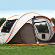 户外帐篷一秒速开自动露营帐篷5-8人防雨一抛即开遮阳帐篷