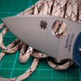SPYDERCO美国蜘蛛 C41 Native5 本土粉末钢高硬度户外小刀 C41SYL5