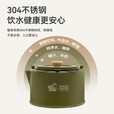 伯希和（Pelliot）HIKER HIKER系列烧水壶户外露营便携保温泡茶野餐喝茶用品 橄榄绿