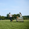 挪客Naturehike露营车户外露营野营刹车款四向折叠小推车摆摊车快递车 340L 弹力网兜（小号）