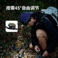 挪客Naturehike高防水户外头灯夜钓超长续航头戴式多档超亮照明灯 芥末黄/升级款