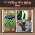 岛奇（Daoqi）岛奇户外折叠凳子椅便携板凳钓鱼旅行露营超轻小马扎地铁火车排队 黑色-手包折叠凳【铝合金】