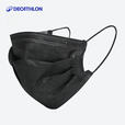 迪卡侬三层防护防尘网红潮男女神通用舒适透气一次性防护IM 黑色（10只装）