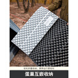 北山狼  蛋巢防潮垫 户外露营蛋槽垫睡垫折叠坐垫地垫 防潮坐垫 基础2.2款暗夜黑-【1个装】