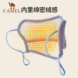 骆驼（CAMEL）3d立体口罩显脸小女高颜值新款秋冬加绒保暖防风户外防尘面罩 123CAXA013，紫色