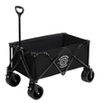 black dog黑狗山影户外露营车宽轮推车野餐营地车折叠聚拢型便携小拉车桌板 黑色 450L 有刹车 【山影Pro-10cm宽轮】