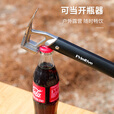 原始人户外装备露营锤子多功能工具地锤家具野营搭建帐篷求生配件 金属灰