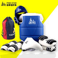 竞派跆拳道护具全套八件套护手护脚套成人儿童护具全套装实战加厚护具 六件套男士蓝色 2号（适合身高130-150cm）