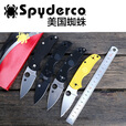 SPYDERCO美国蜘蛛 C41 Native5 本土粉末钢高硬度户外小刀 C41SYL5