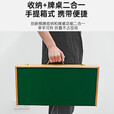 探险者户外便携式折叠手动麻将机餐桌两用棋牌桌家用便携式简易手搓宿舍 加高榉木麻将桌