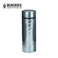 黑冰（BLACKICE）户外钛双层保温杯车载便携养生泡茶杯办公室商务简约钛杯Z7251G 冰川蓝-300ml-无茶滤