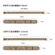 出众者战术腰封Molle腰带多功能宽腰封尼龙腰挂军迷装备户外用品 狼棕色COB M【适合腰围 80--98cm】