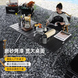 原始人（The Primitive）蛋卷桌户外折叠桌野餐桌露营桌子黑化风桌椅便携式装备用品 大号120款蛋卷桌（配收纳袋）