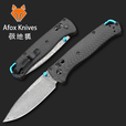 极地狐KNIVES美国狐狸 碳纤维大马士革粉末钢户外高硬度小刀EDC折叠刀