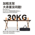 黑鹿（BLACKDEER）木纹铝合金蛋卷桌 户外露营折叠桌椅 便携式露营烧烤野餐折叠桌子 木纹蛋卷桌120款+宅宅椅玄米白*4