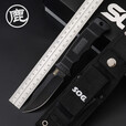 SOG索格户外装备直刀EDC高硬度MINI海豹小直刀露营野营多用随身工具 MINI海豹E37M直刀