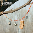 黑冰（BLACKICE）户外露营多功能便携易收纳挂物绳Z1902 黑色