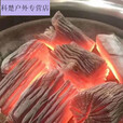 繁巷青冈木炭青钢炭去皮青杠炭菊花炭无烟碳烧烤炭户外烧烤灶具用 10斤装青冈炭