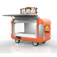 京赞多功能三轮四轮餐车烧烤炸串摆摊车卤肉熟食烧烤麻辣烫关东煮 任意定制 联系客服默认发小礼品
