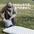 Naturehike挪客徒野高R值8.8超轻充气垫床保暖户外露营登山野营单人防潮睡垫 碳银/木乃伊/186*58*12cm