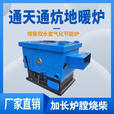 锅炉家用采暖炉通天通炕燃煤新型取暖炉柴煤两用农村地暖水暖气炉 新型通天通炕锅炉80型