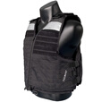 战术蜂（TACWASP）3305反光通勤战术背心防刺防割服透气通勤马甲轻量化多功能防刺衣 【黑色】本心本体 M码【55-80KG】