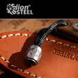 LIONSTEEL意大利lionsteel钢狮M1便携紧凑型M390钢户外刀 橄榄木 M390刃