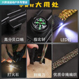 潮思汇10合1战狼多功能户外求生装备伞绳编织手环指南针打火石带灯手环 主图款 【M码】腕围16-18厘米
